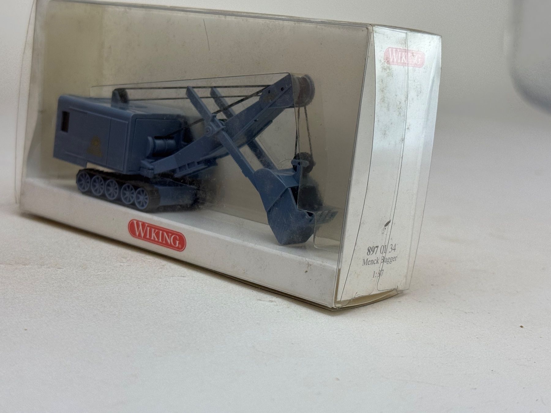 Wiking Voitures modèles: EB- Wiking Menk Bagger taubenblau – D'occasion à Elm par Wikmtz 1