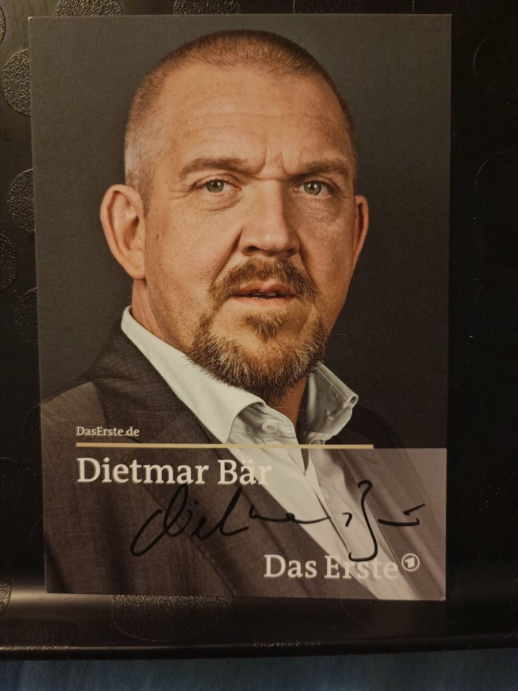 Autogramme: Dietmar Bär - auf Tatort Autogrammkarte – Gebraucht aus Menziken von