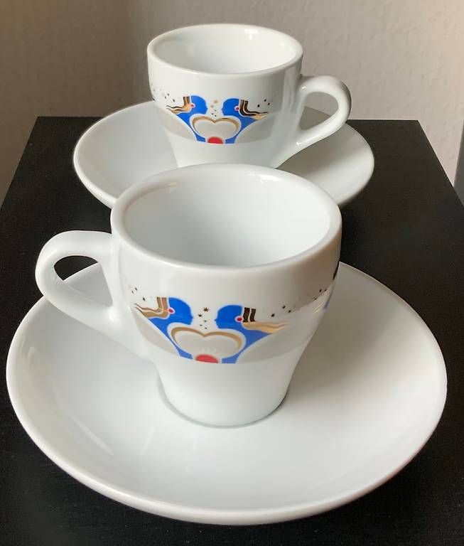 Tazze: Espresso-Tassen mit Unterteller – Usato da Weinfelden venduto da bea_2ln5