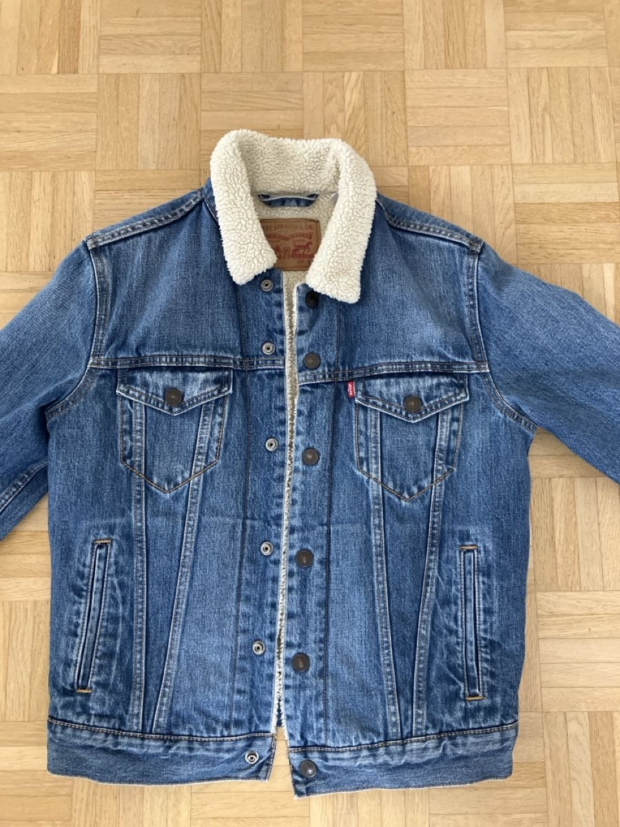 Levi's Giacche: Levi‘s Jeansjacke mit Teddyfutter – Usato da Winterthur venduto da fran013
