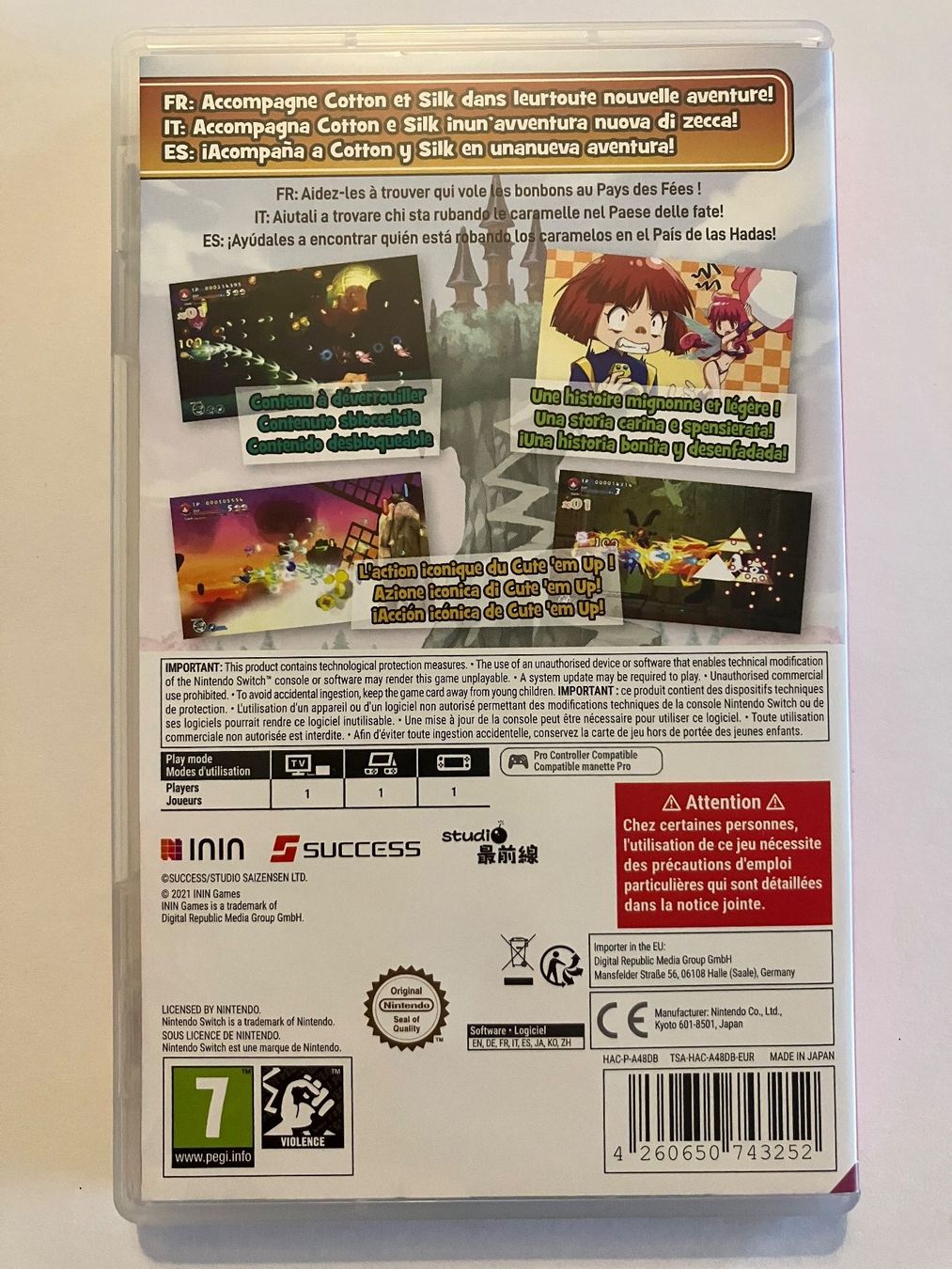 Nintendo Spiele: Cotton Fantasy – Switch – Gebraucht aus Ecublens VD von Le_marchand_geek 1