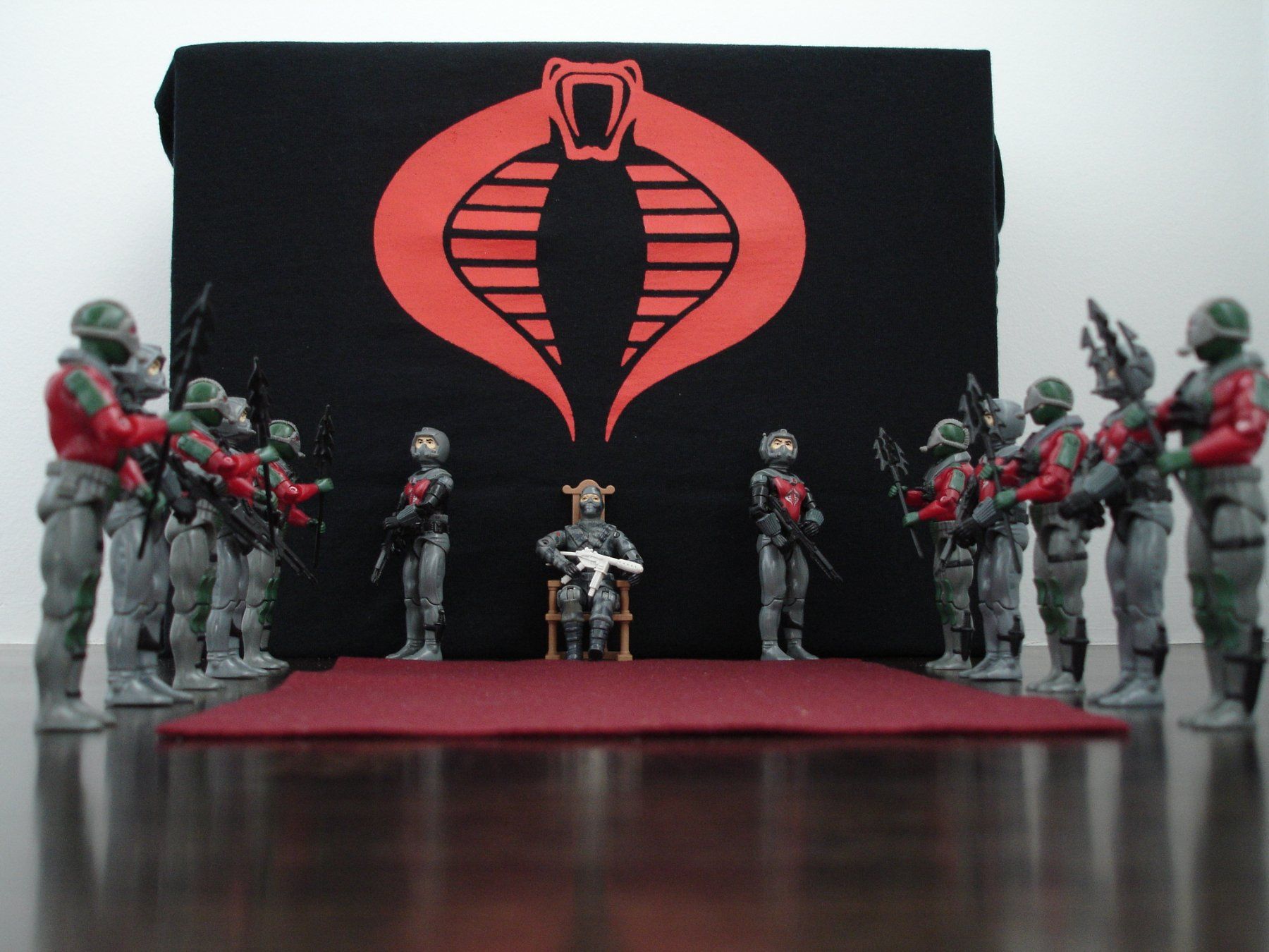Hasbro Statuette: G.I. Joe Cobra Armeetaucher Undertow/Eels – Usato da Möriken AG venduto da Vellas 1