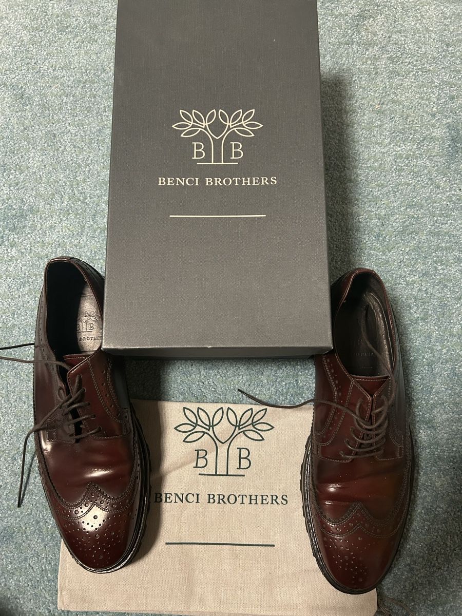 Benci Brothers Herrenschuhe: Benci Brothers Leder Neu – Neu (gemäss Beschreibung) aus Bern von floorball_zoro