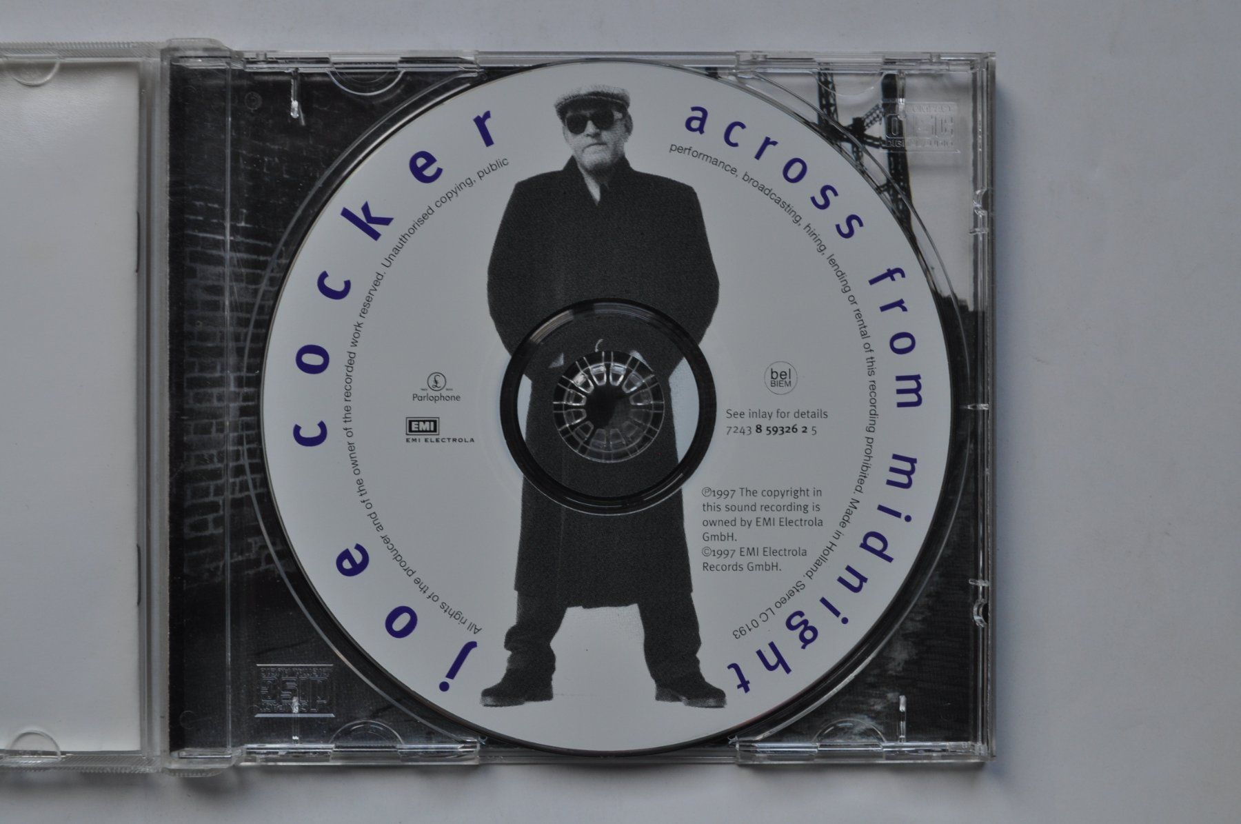 CD: Joe Cocker - Across From Midnight – Usato da Marin-Epagnier venduto da Vinil68 2