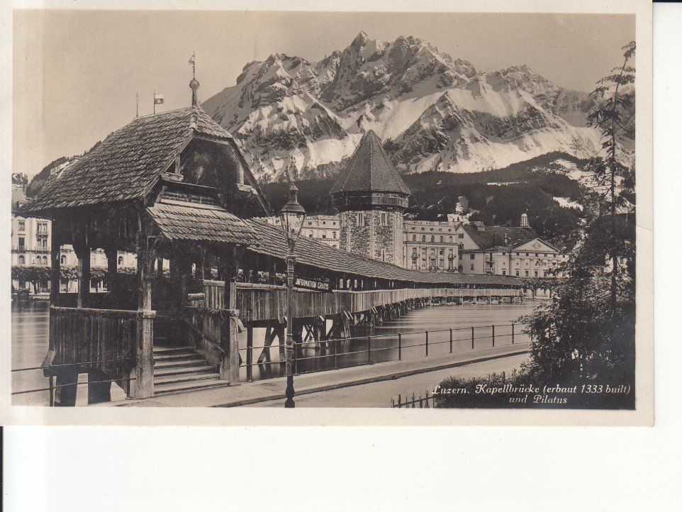 Cartoline postali: Luzern 1930 – Usato da Bürglen TG venduto da StampGraf
