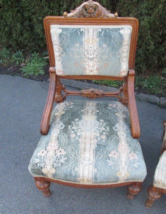Divani: K.u.K. Polstergarnitur Sessel Couch antik – Usato da Flums venduto da Flumsantik 1