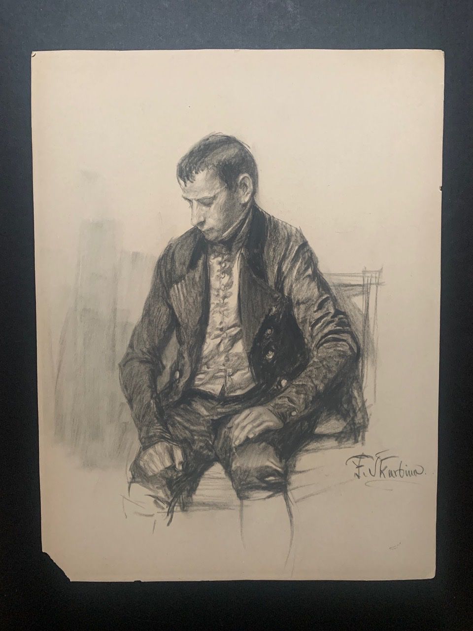 Dipinti: FRANZ SKARBINA,  bek. Impressionist ORIGINAL – Usato da Zürich venduto da Aerdna_133