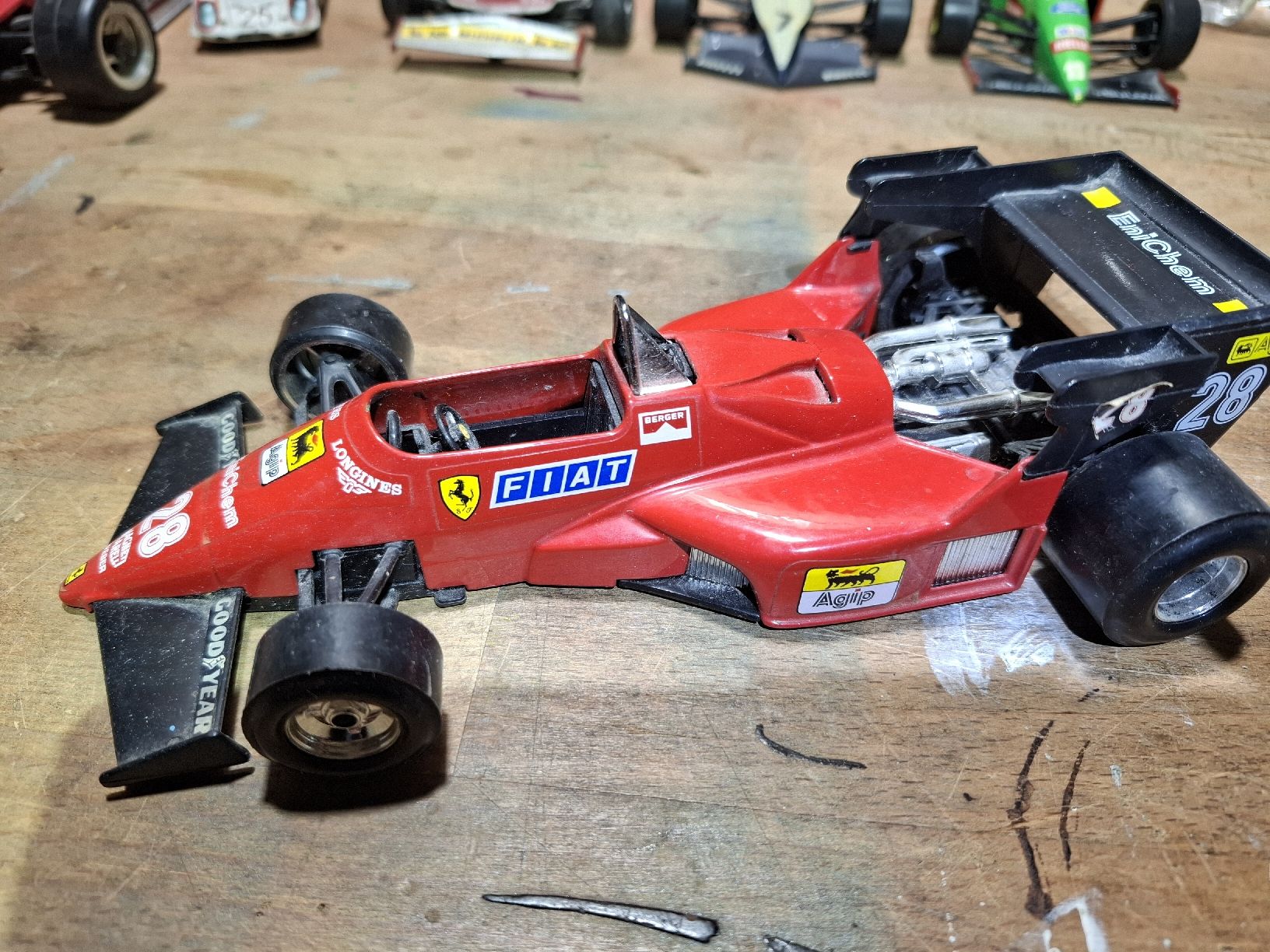 Bburago Modellautos: Modell Ferrari 126 C4 – Gebraucht aus Flaach von maniv6 1