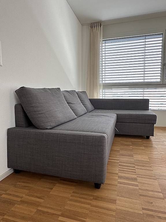Divani: Modernes Schlafsofa mit Bettkasten in Dunkelgrau  – Usato da Escholzmatt venduto da Jerkybeef 1