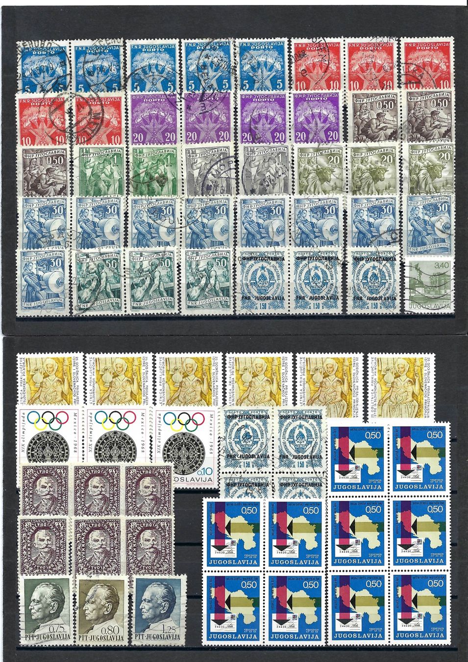 Tutti i francobolli: Briefmarken aus Jugoslawien – Usato da Bronschhofen venduto da Imsr 1