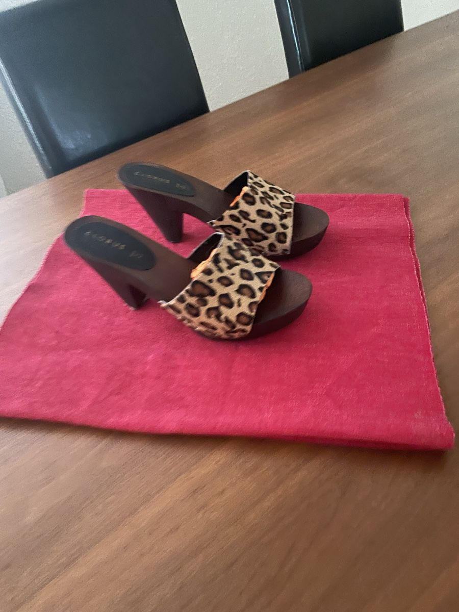 Globus Chaussures femmes: Globus Mules aus Leder, Grösse 39 – D'occasion à Neuhausen par Schanana 2
