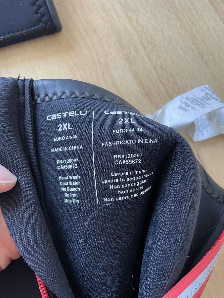 Scarpe da uomo: Couvre-chaussures Castelli noirs, hiver, cyclisme – Nuovo (secondo la descrizione) da Sion venduto da Alra1 2