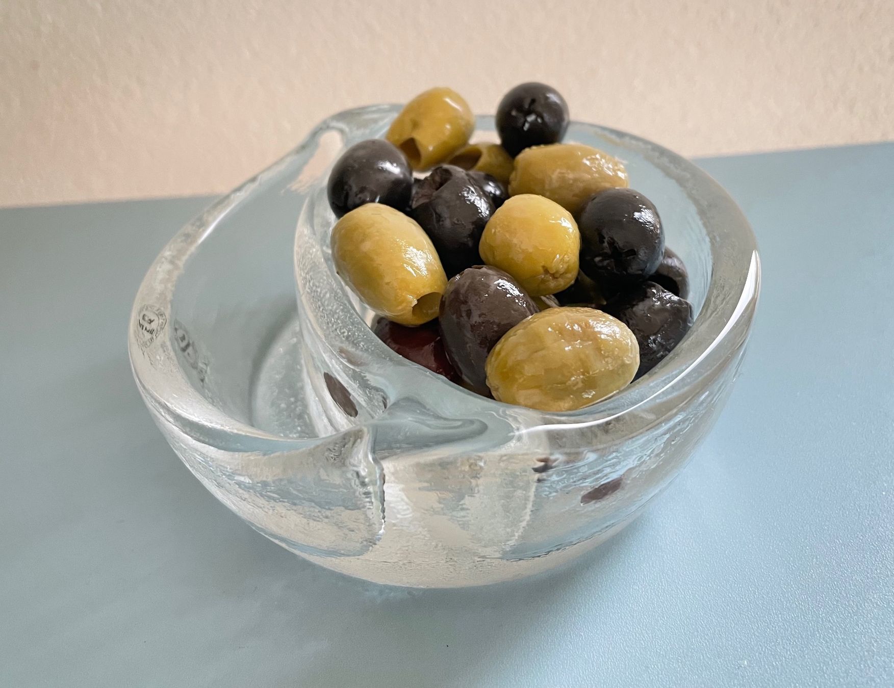 Glasi Hergiswil Bicchieri: Olivenschale Glas Hergiswil – Usato da Zumikon venduto da wius