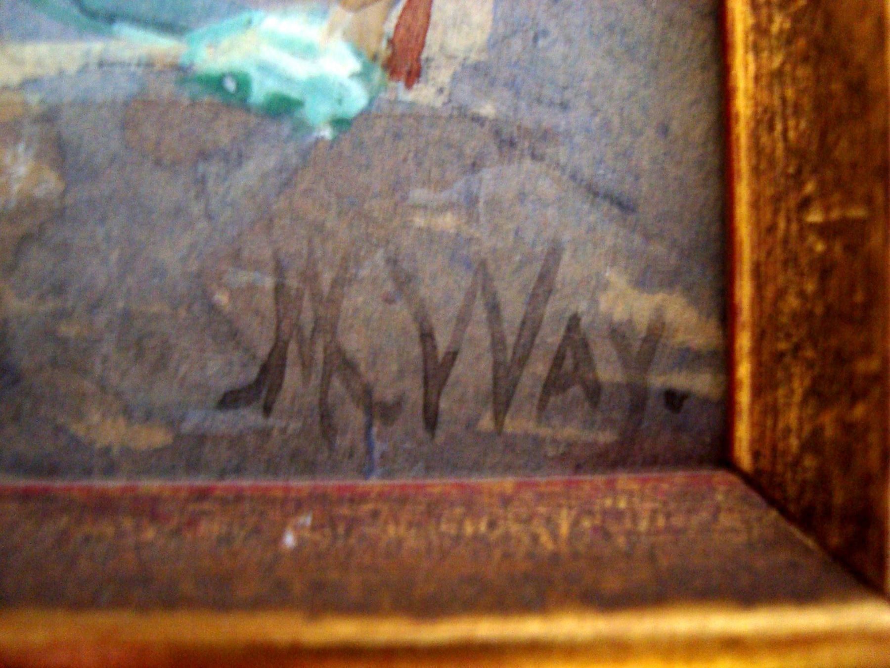 Dipinti: Way Aimée Maria, aquarelle, 24 x 16 cm – Usato da Martigny venduto da Abm1000 2