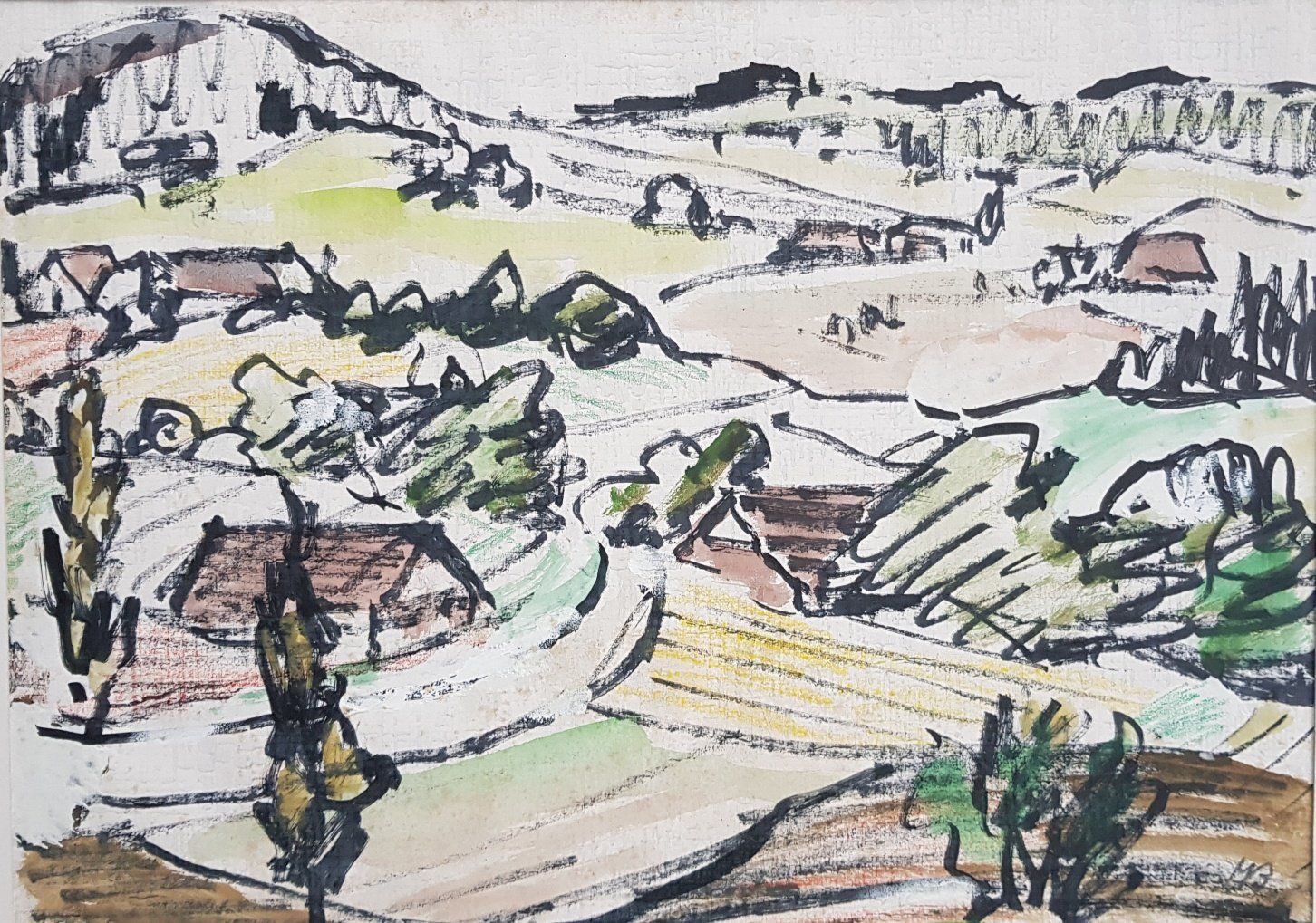 Dipinti: " Marbachmoos "     Schweizer Kunst     Swiss Art – Usato da Horw venduto da Kunstreich7