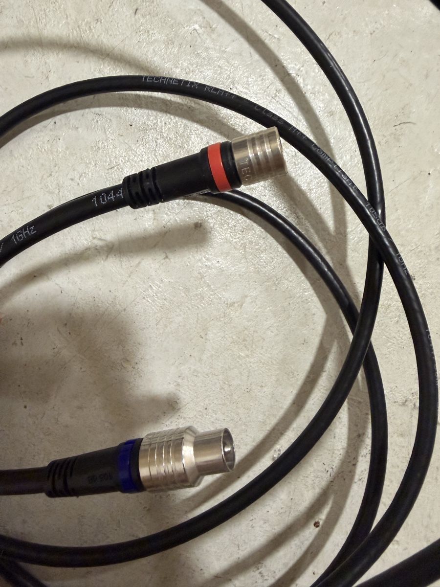 Kabel: Câble antenne TV coaxial Technetix Class A++ 75 Ohm – Neu (gemäss Beschreibung) aus Porrentruy von Aussie25 5
