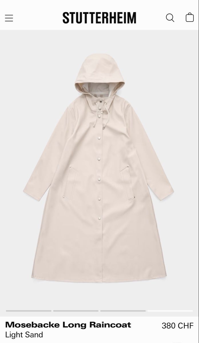 Stutterheim Giacche: Stutterheim rain coat (S) Mosebacke Long – Nuovo (secondo la descrizione) da Basel venduto da mar_fp5q 2