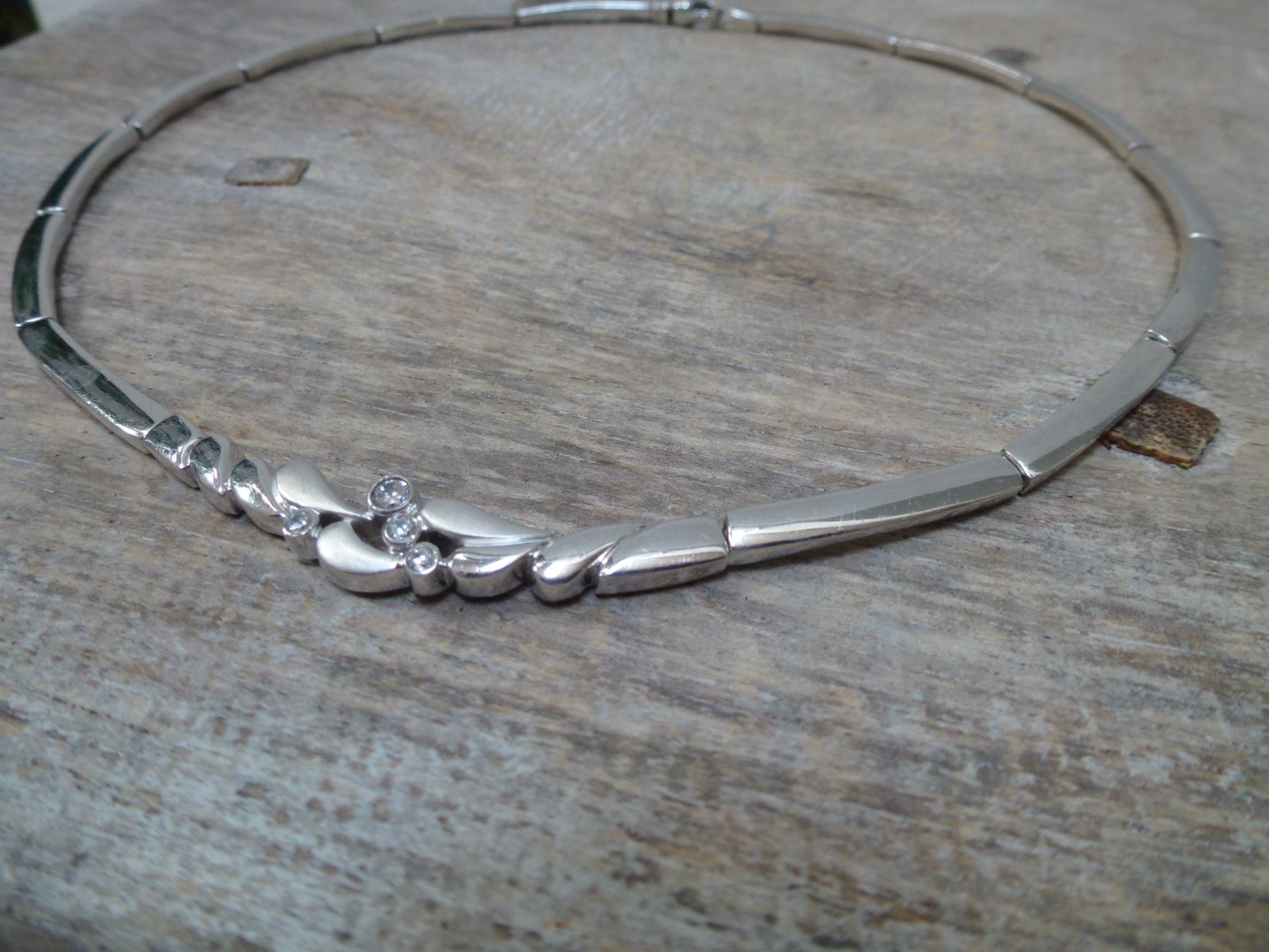 Catenine: Collier Halskette Silber Zirkonia – Usato da Esslingen venduto da FetteSchnecke 2