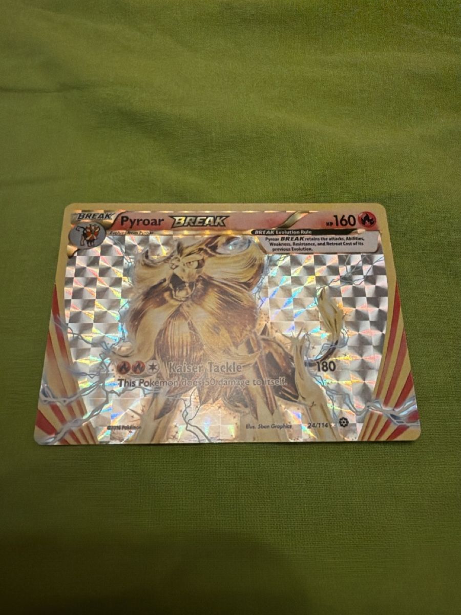 Pokémon Carte collezionabili: Pokemon Pyroar Break 24 – Usato da Massagno venduto da pokecoach