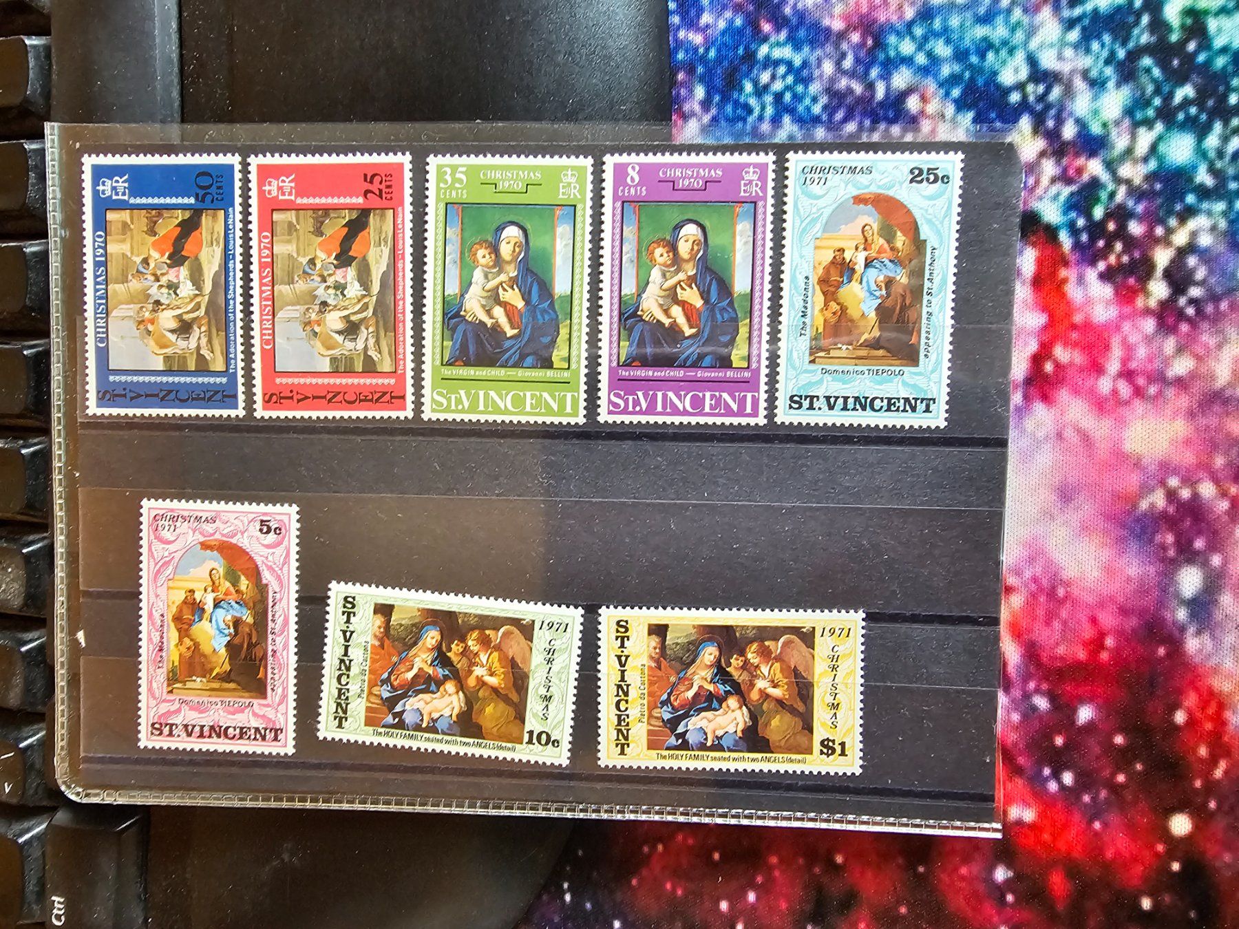 Tutti i francobolli: ST.VINCENT 1970/71 ** – Nuovo (secondo la descrizione) da Dintikon venduto da bonita099