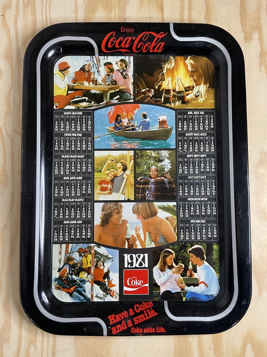 Servierplatten: Coca Cola Tablett – Gebraucht aus Schliern b. Köniz von Trebesch 4