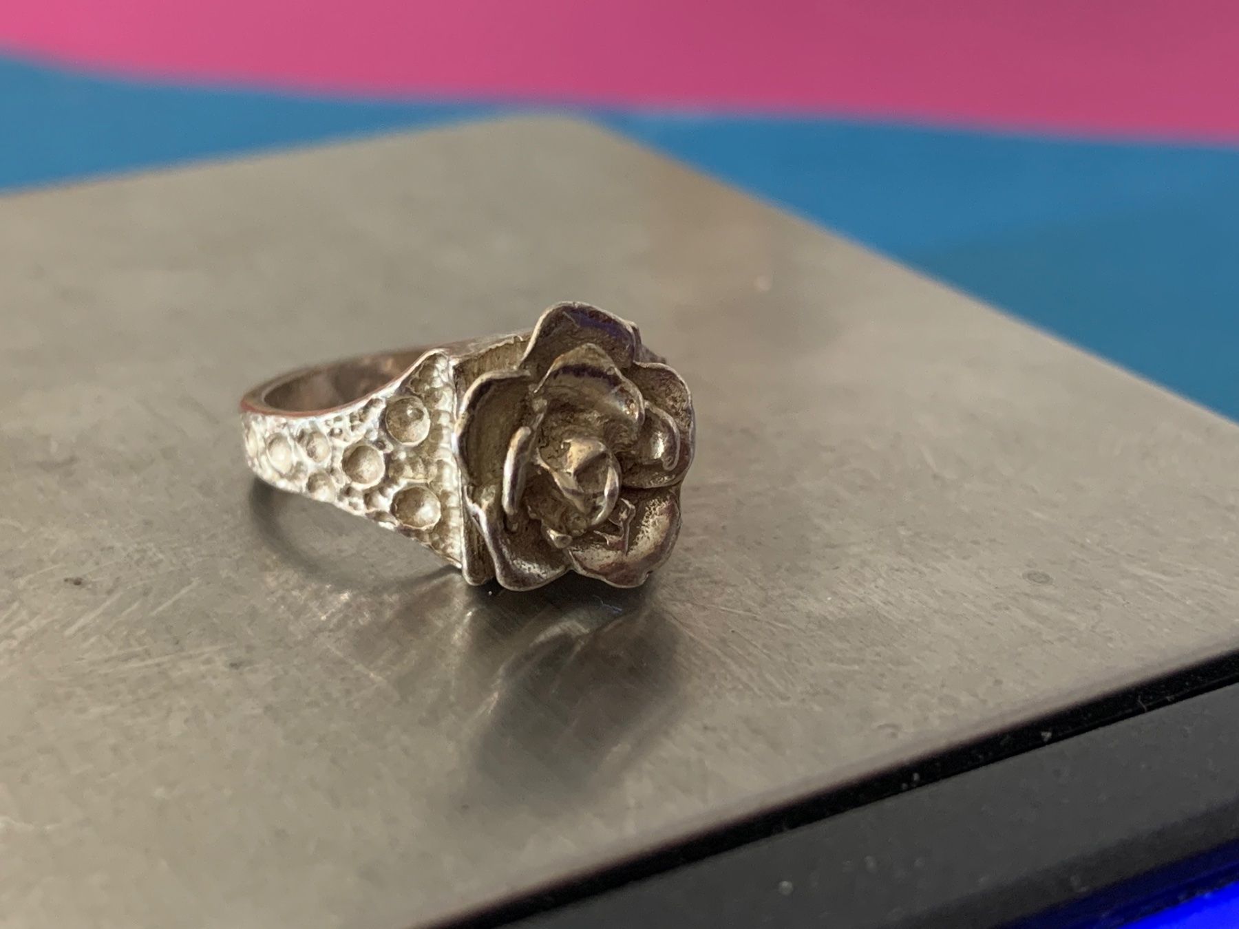 Anelli: Silberring ROSE sterling  (51) – Usato da Laufen venduto da belleskulptur 1