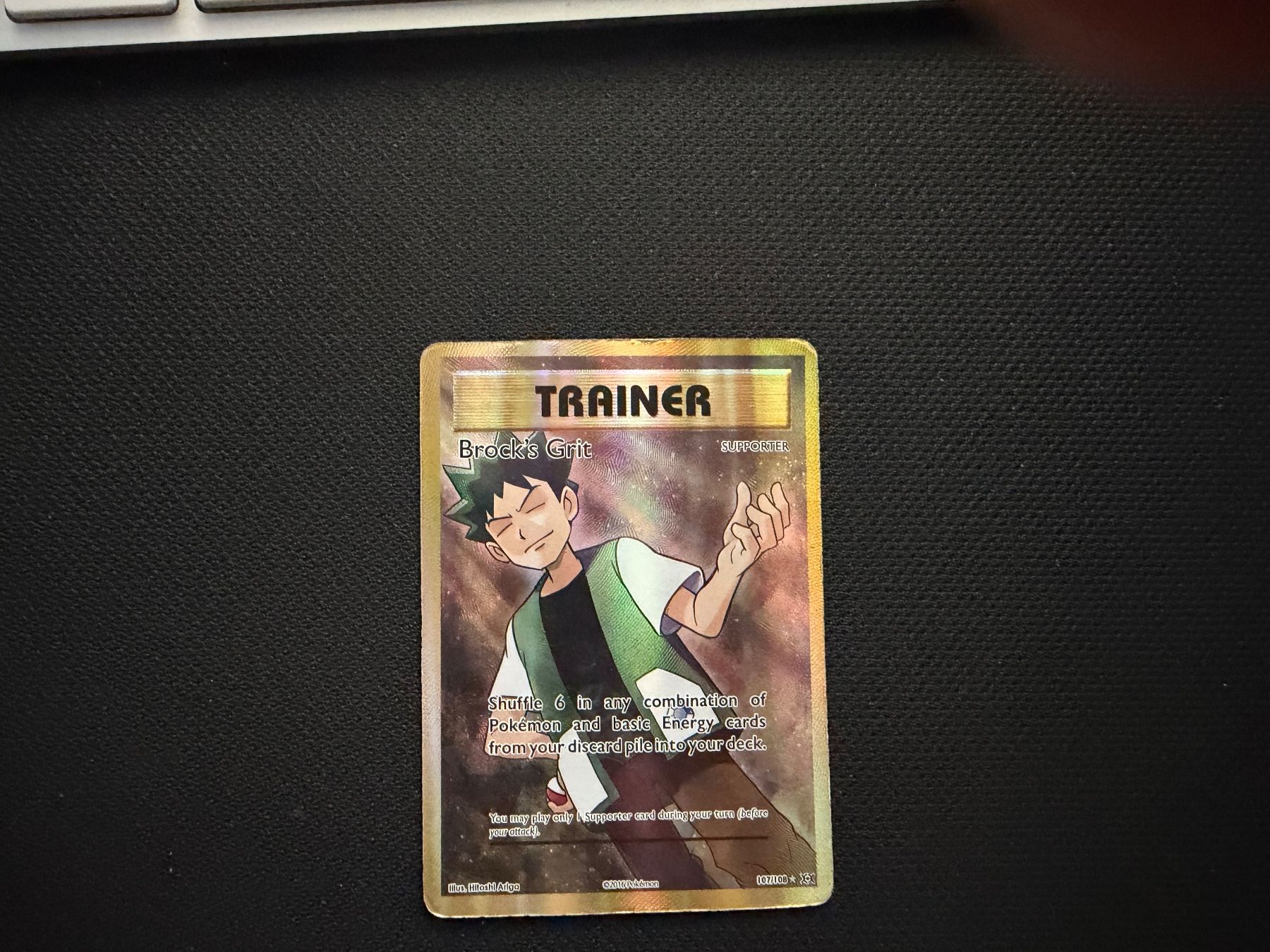 Pokémon Sammelbilder & Trading cards: Brocks Grit 107/108 – Gebraucht aus Zürich von mountainwizard00