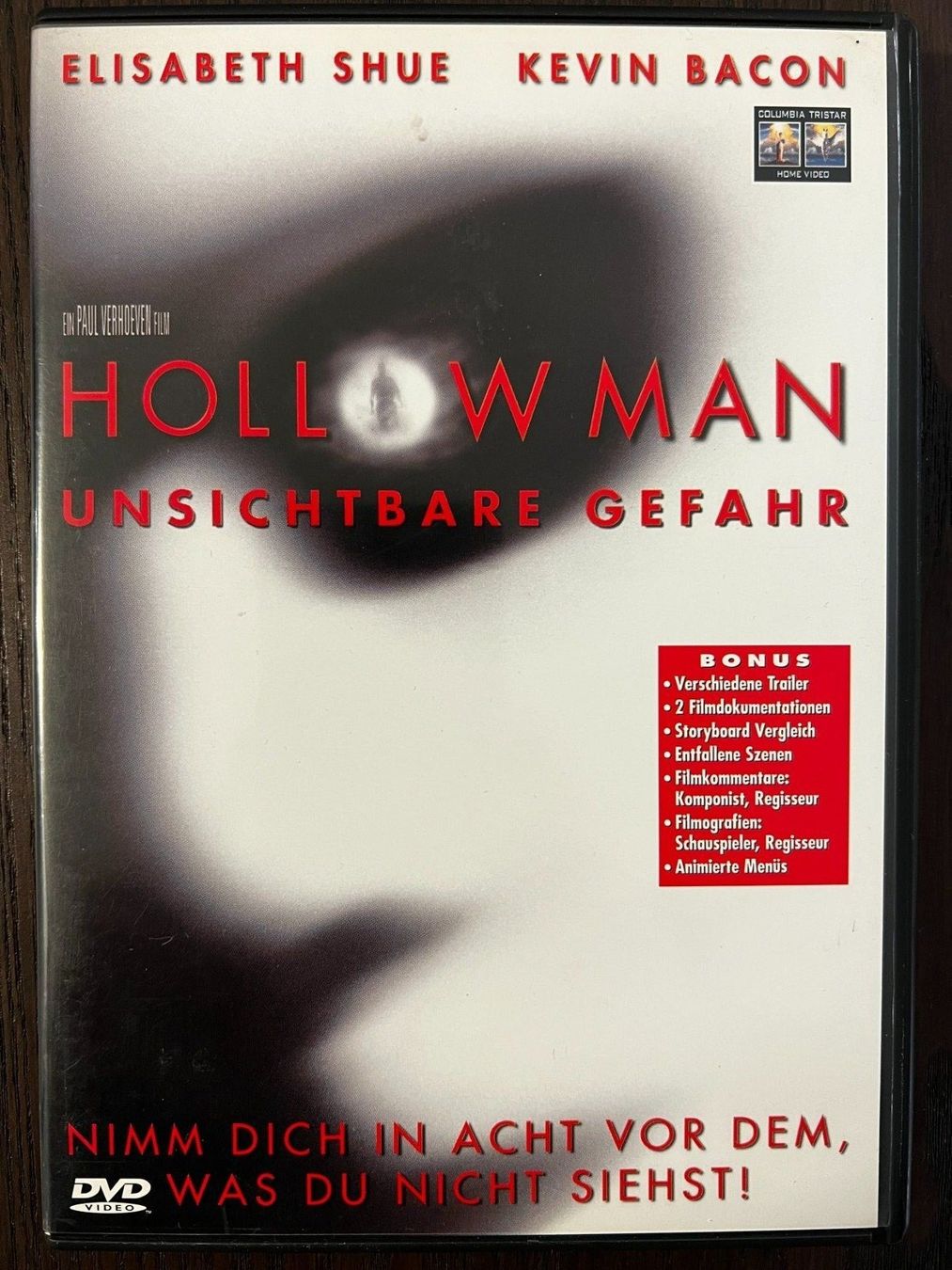 Tutti i DVDs: Hollow Man – Usato da Zürich venduto da FilmFreunde