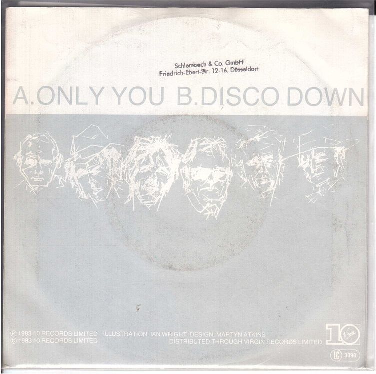 Schallplatten: The Flying Pickets  --  Only you  Single7 – Gebraucht aus Rheinau von asteng