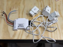Shelly 3EM Stromzähler mit 3 Stromwandlern gebraucht