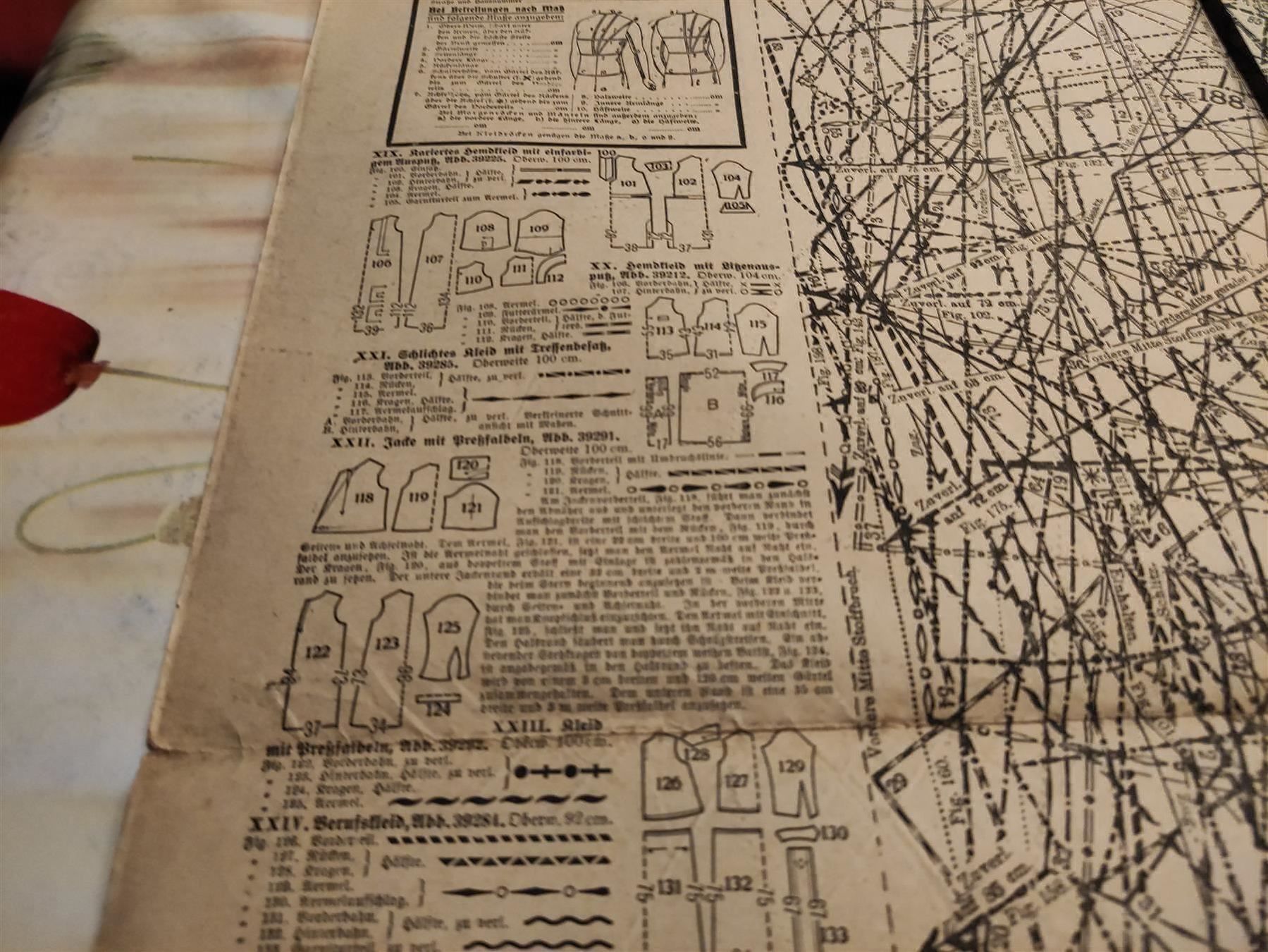 Schnittmuster: Schnittbogen Schneider Handarbeit Beyers Modewelt A 1924 1 – Gebraucht aus Luzern von leseratte24 4