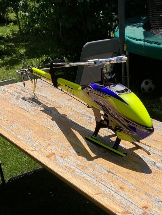 SAB Goblin 770 RC Heli mit Spektrum DX9 black edition Kaufen auf Ricardo