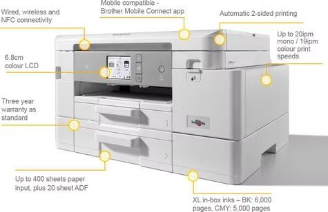 Brother Stampanti: Brother MFC-J454ODW Tintendrucker – Nuovo (secondo la descrizione) da Nürensdorf venduto da sales4you 1