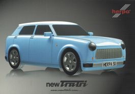 Herpa New Trabi Miniaturauto, seltenes Sammlerstück!