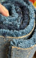 Sönderöd Teppich IKEA, blauer Farbverlauf