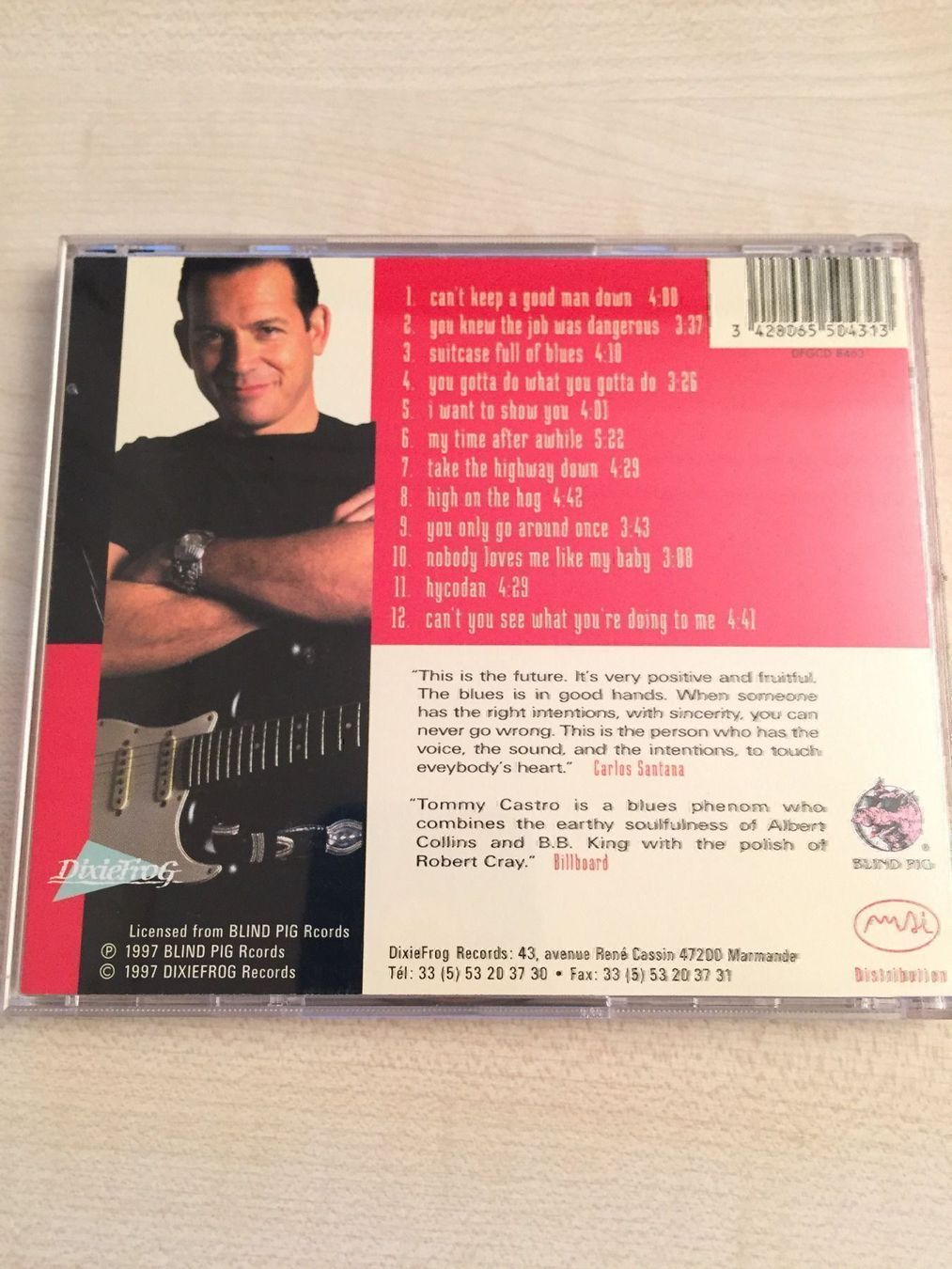 CD: Tommy Castro - Can't keep a good man – Usato da Rüti ZH venduto da alumedien 1