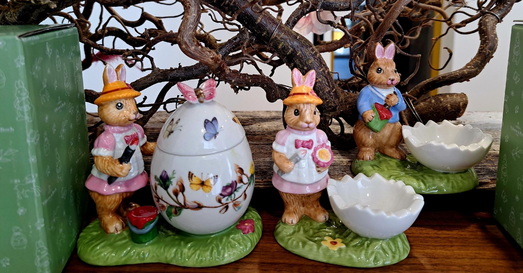 Villeroy & Boch Statuette: Villeroy Boch Hasensammlung 14 Hasenfiguren – Usato da bazenheid venduto da salerno007 5