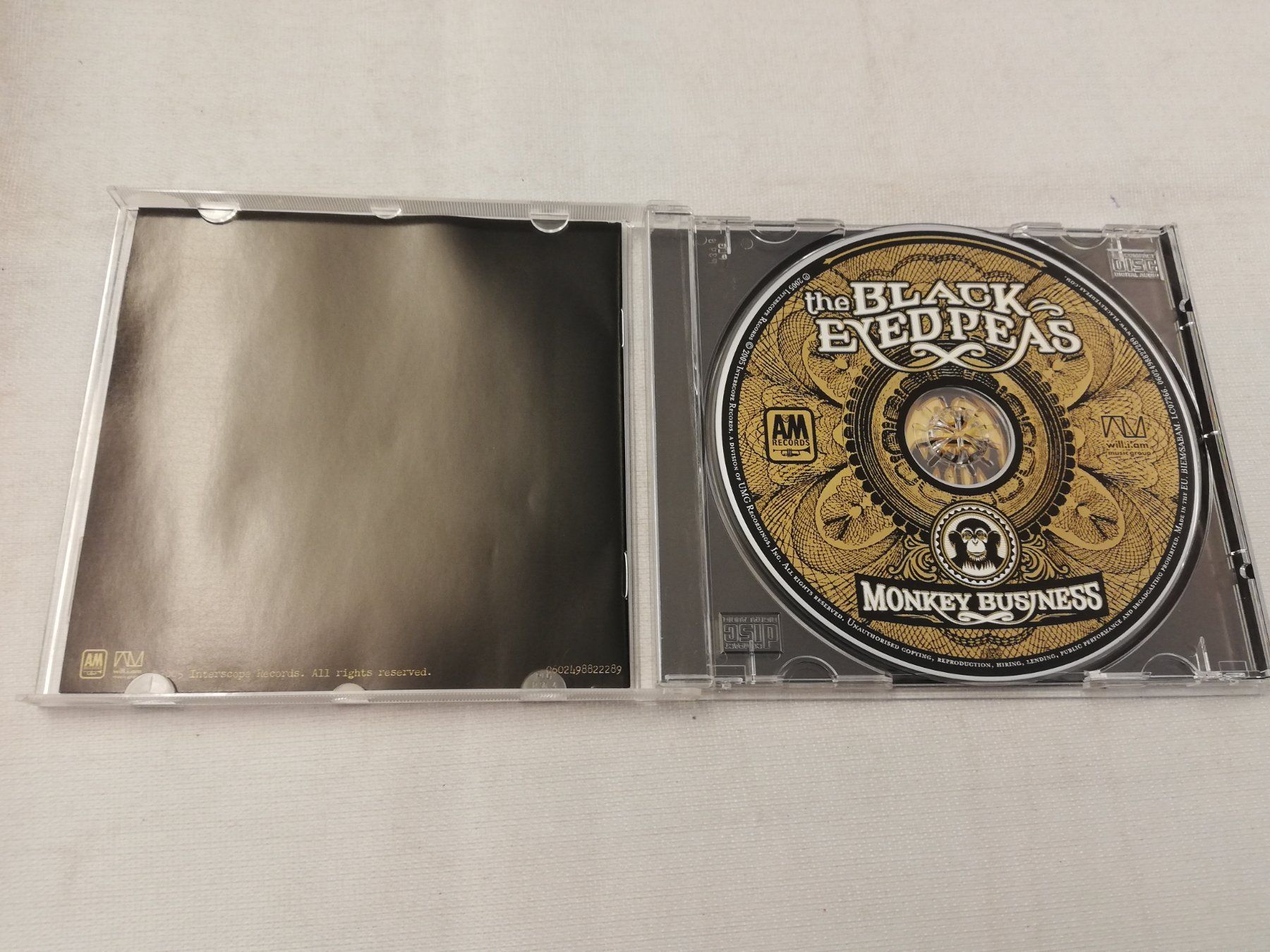 CD: THE BLACK EYED PEAS - MONKEY BUSINESS – Usato da Bern venduto da Vinylsound.ch 2