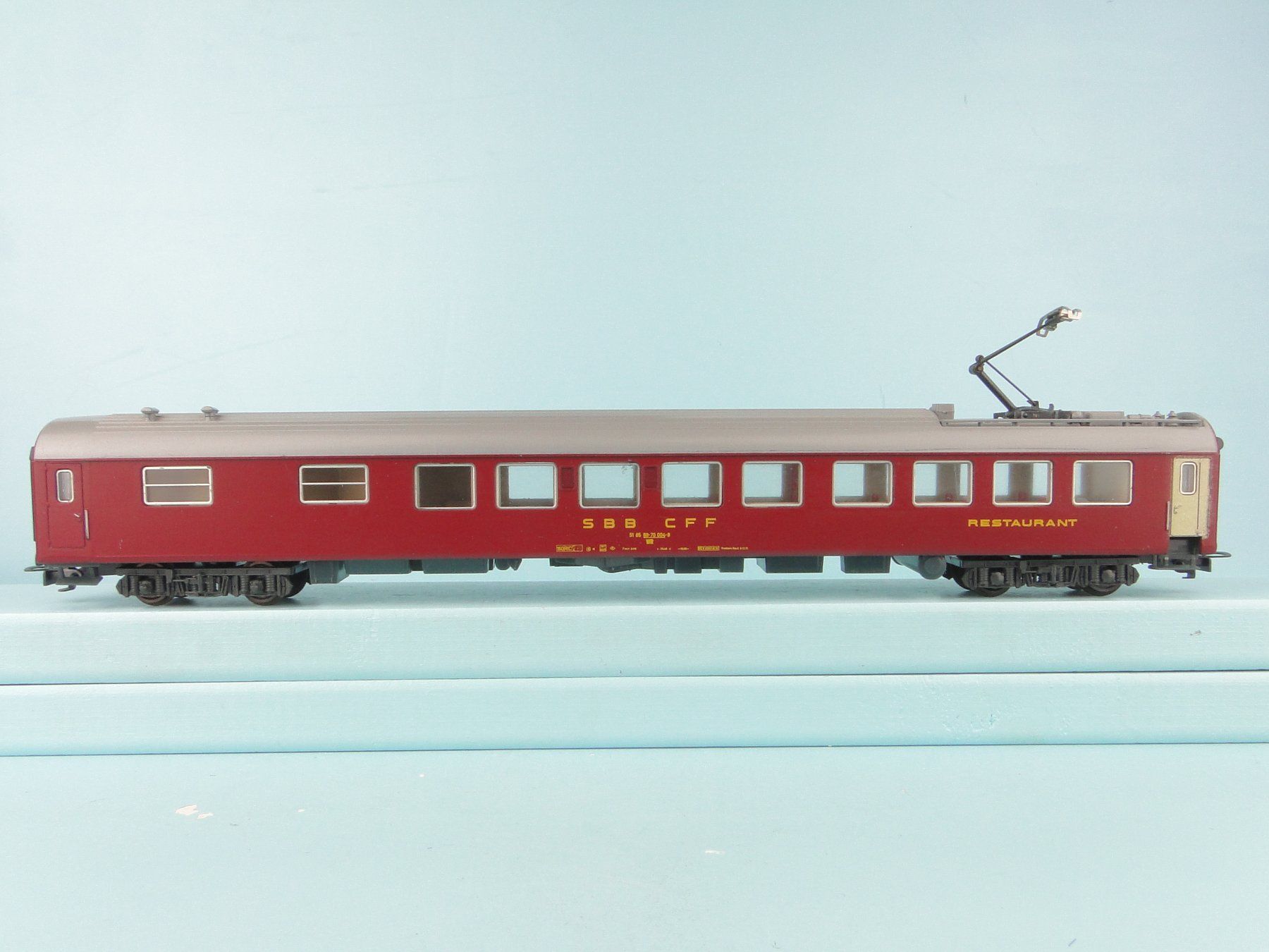 Liliput Modellini di ferrovie: Liliput SBB RIC Restaurant – Usato da Bülach venduto da cann11 3