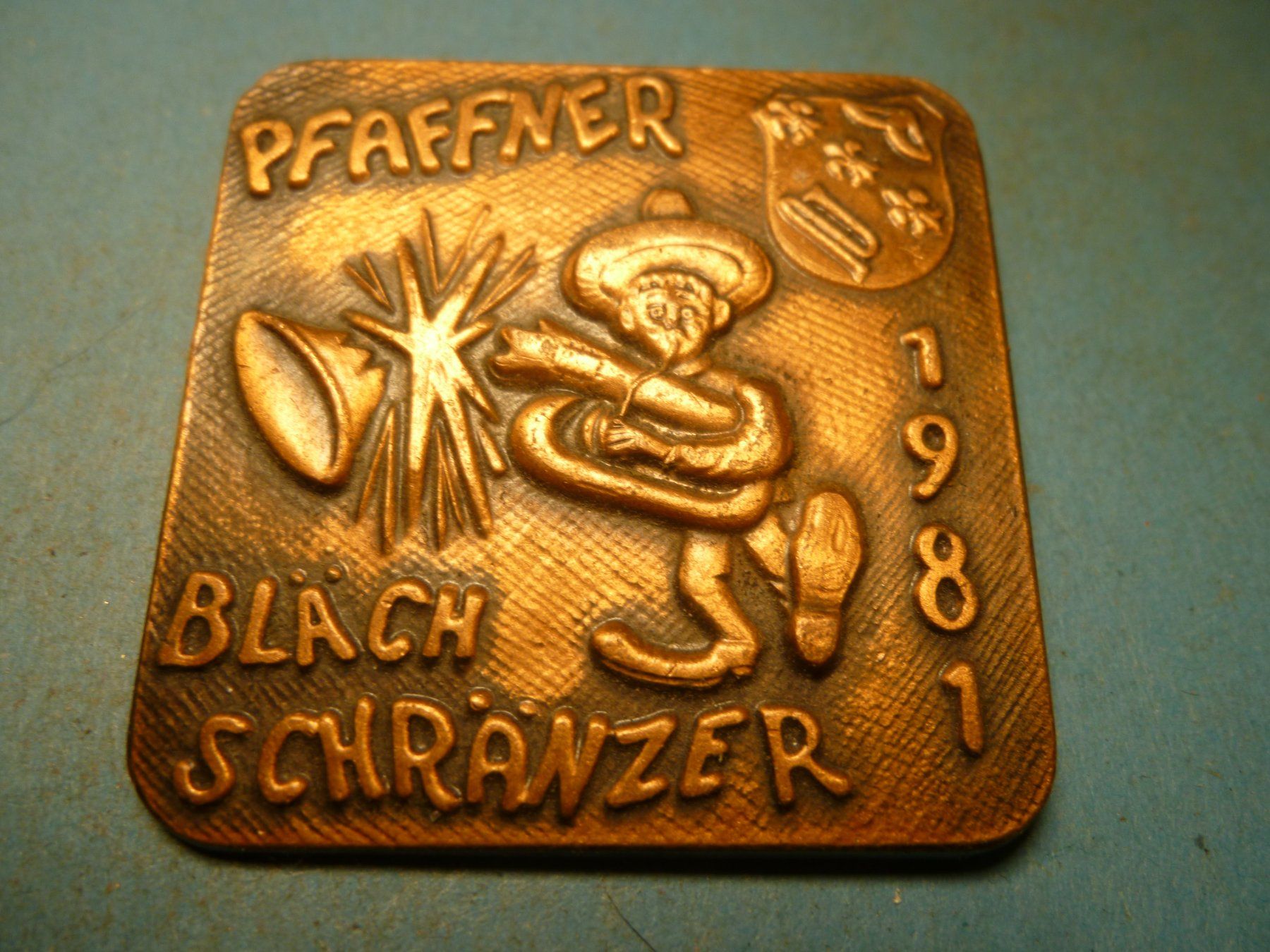 Plaketten & Abzeichen: PFAFFNAU 1981 BRONZE – Gebraucht aus Ried (Muotathal) von Mandarin02