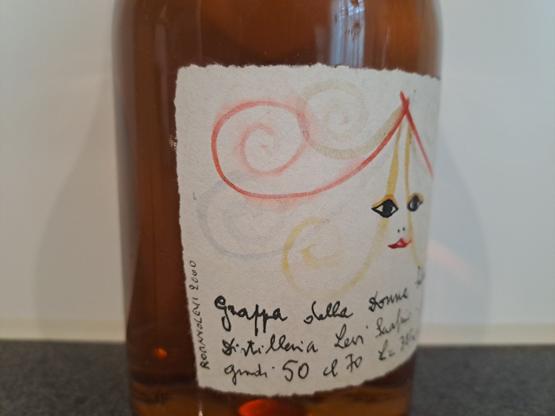 Romano Levi Spiritueux: Orginal seltene Romano Levi Donna Selvatica 2000 Handbemalt – Neuf avec emballage d'origine à Elsau par Kellerraeumung 3