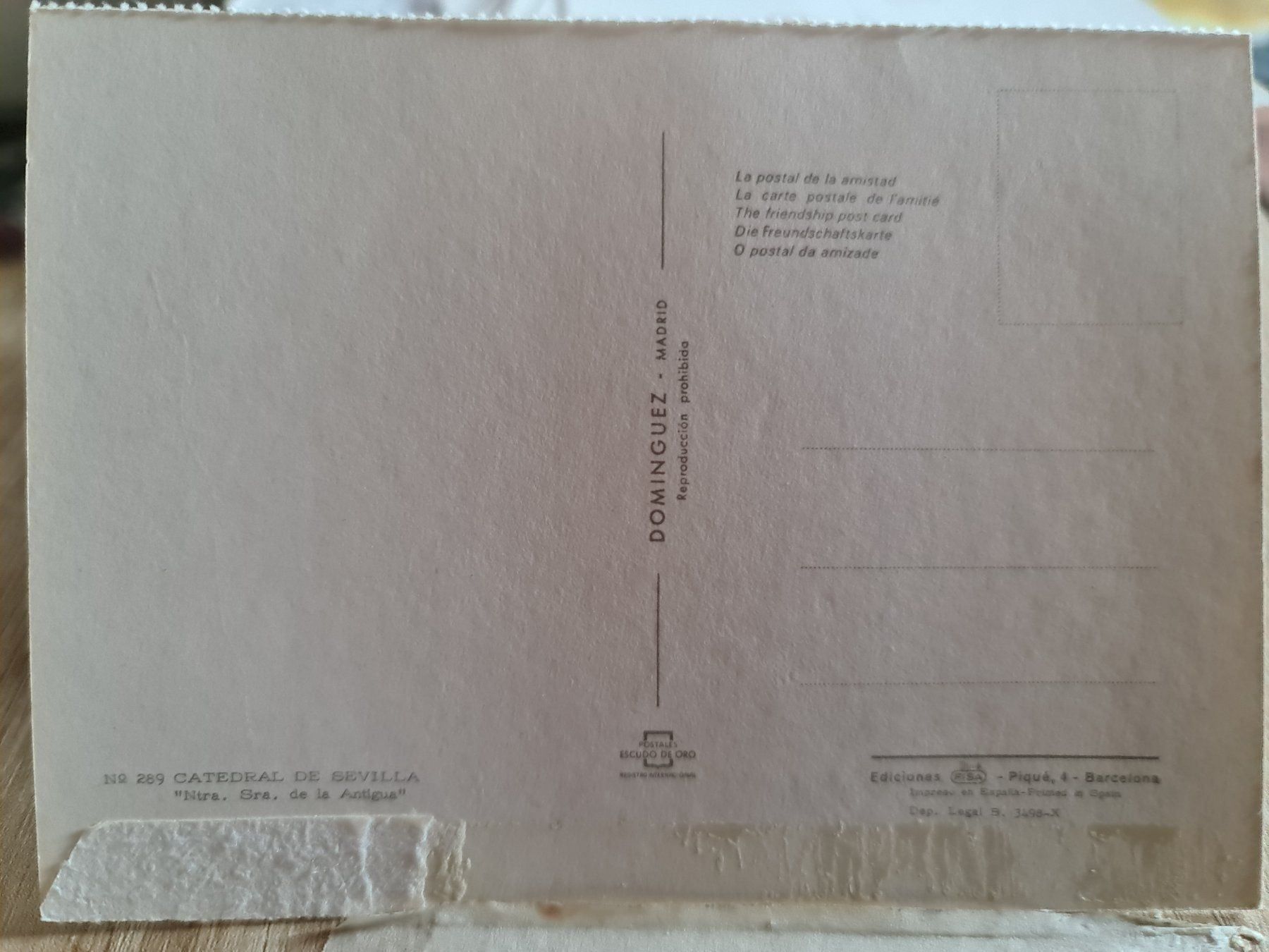 Cartoline postali: Ansichtskarte Kathedrale Sevilla – Nuovo (secondo la descrizione) da Dintikon venduto da Vexi 1