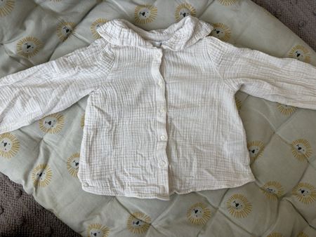 Musselin Bluse Zara 104 in weiss