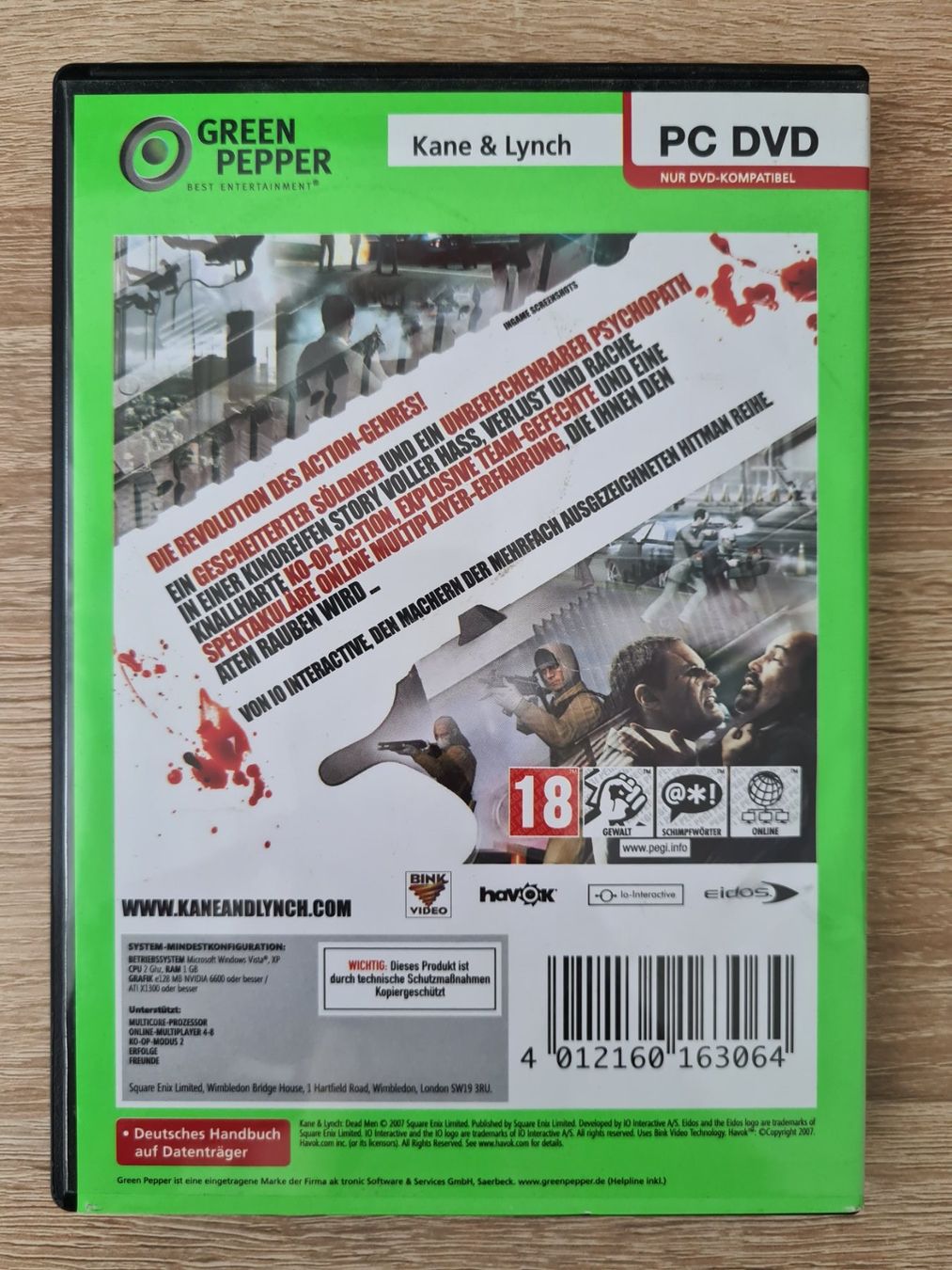 Jeux: Kane & Lynch Dead Men (Multilanguage) - PC – D'occasion à Carouge GE par Gasco 1