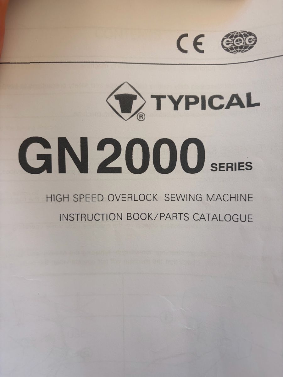 Nähmaschinen: Overlock Nähmaschine Typical GN2000 – Gebraucht aus Adliswil von Jesemina2018 9