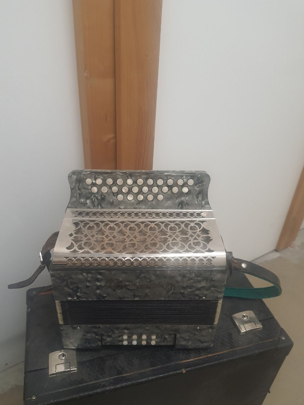 Instruments de musique: accordéon Nussbaumer 8 basses...  – D'occasion à Pont-de-la-Morge par Mirabelle0 1
