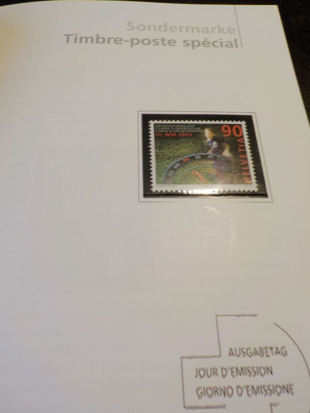 Alle Briefmarken: 2003, Amtliche Ausgabe PTT – Neu (gemäss Beschreibung) aus Muri b. Bern von Ricardoverkauf 2