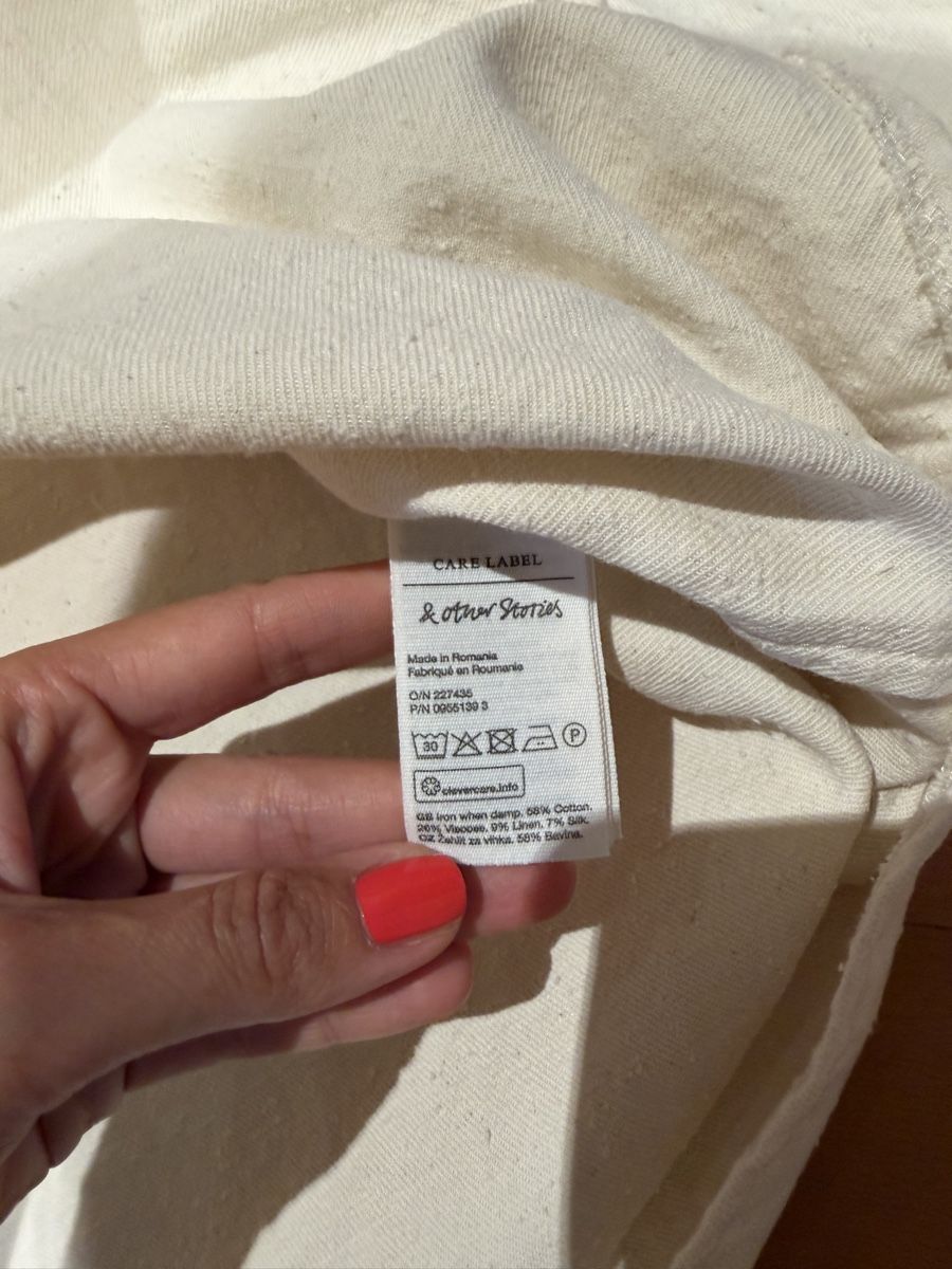Other Stories Giacche: & Other Stories Utility Overshirt in Creme – Usato da Zürich venduto da joa_6zjc 2