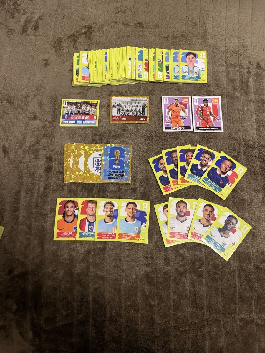 Karten: 200 WM 2026-Panini inkl Extra Sticker  – Neu (gemäss Beschreibung) aus Bern von IlaCo