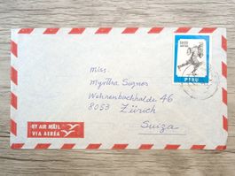 TR66 Enveloppe + Timbre Peru 1979